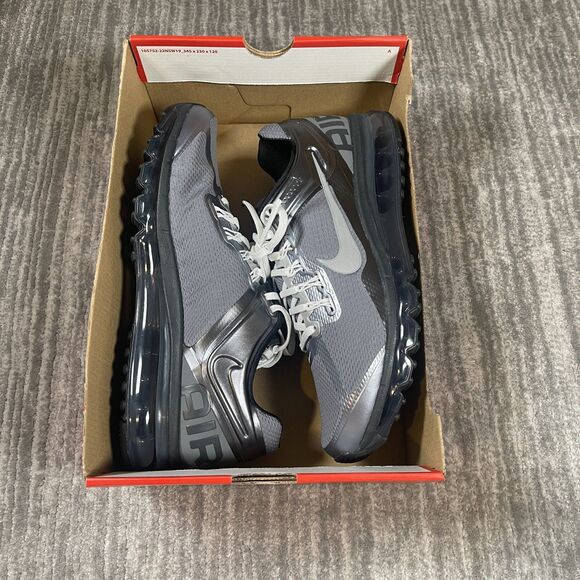 Nike Air Max 2013 Shoes Mens Size 11 Metallic Silver Cool Grey HQ3481 099 New